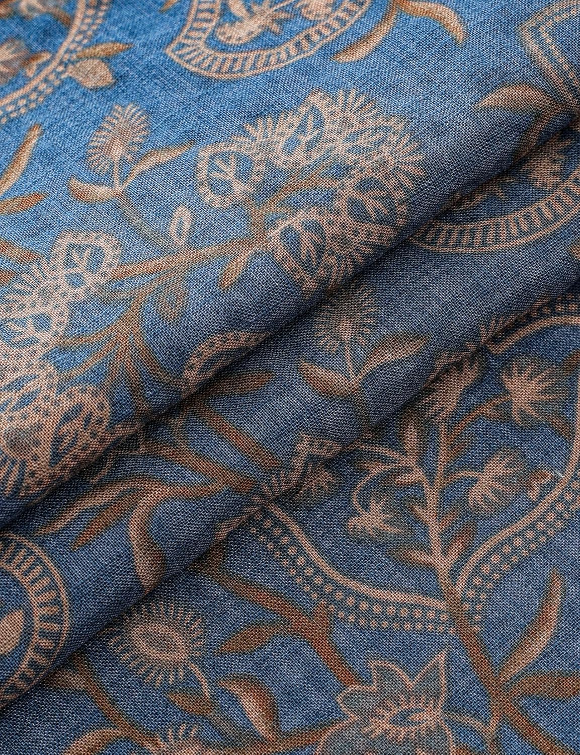 Mens Floral Hawaiian Shirts Short Sleeve Button Down Casual Retro 70s Shirt Summer Vacation Tropical Beach Shirts - Image 6