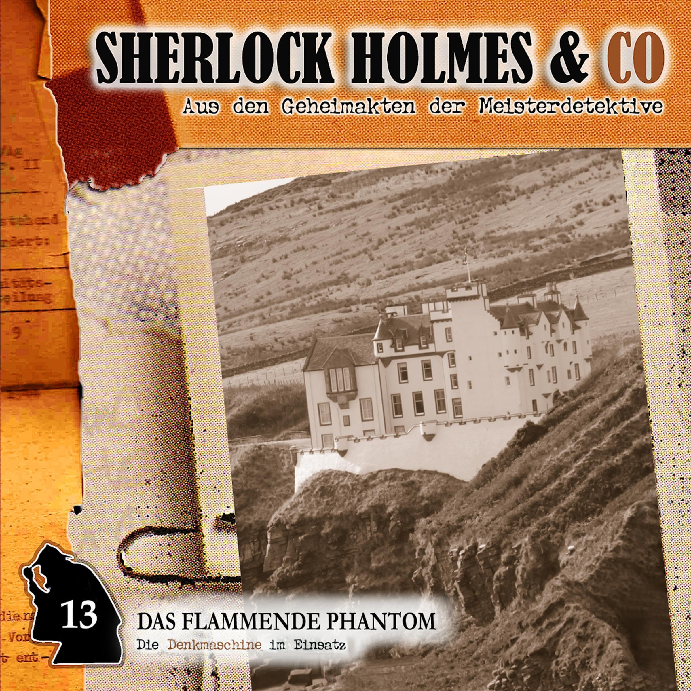 Cover art for Das flammende Phantom