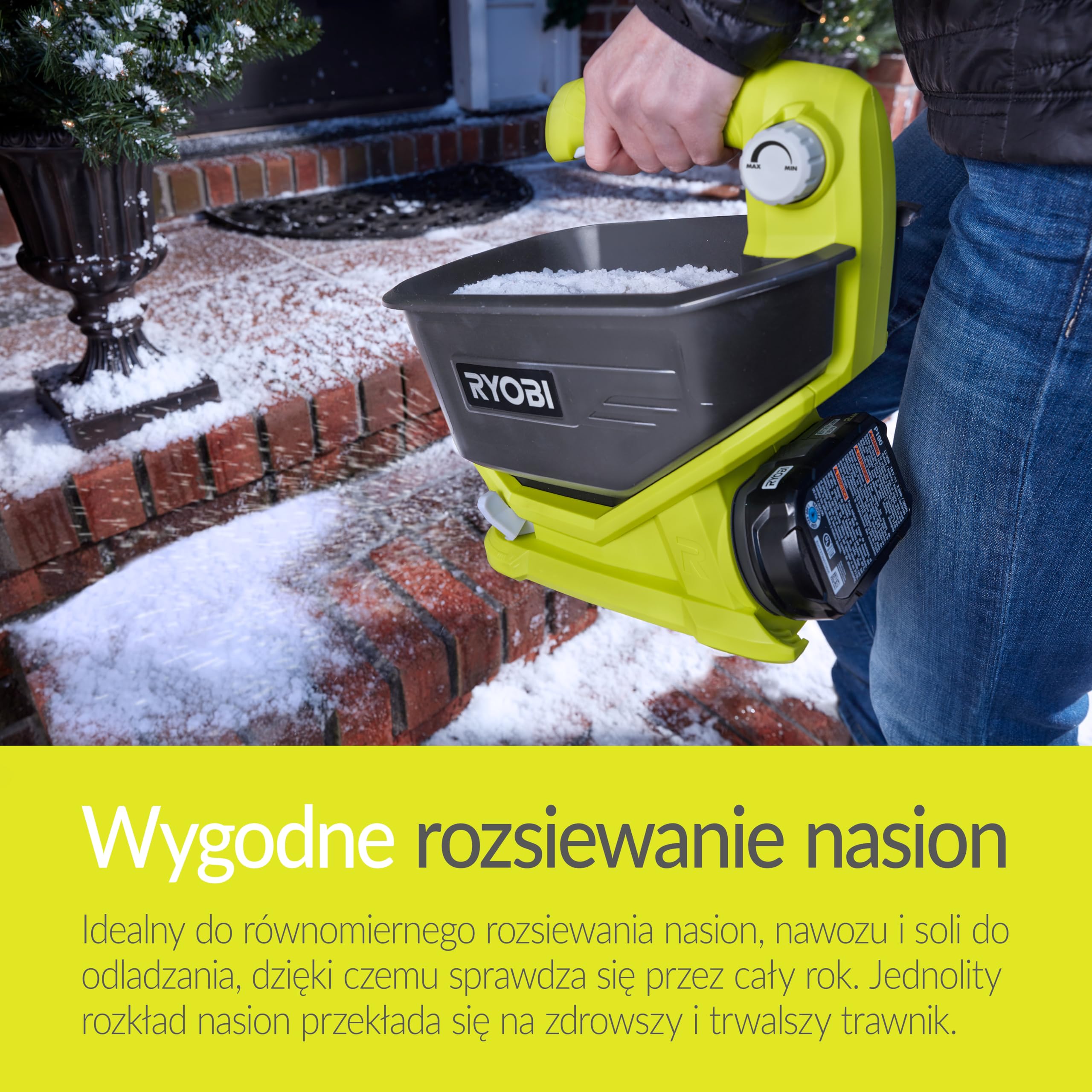 Ryobi Siewnik 18V OSS1800, Wersja bez Akumulatora i Ładowarki