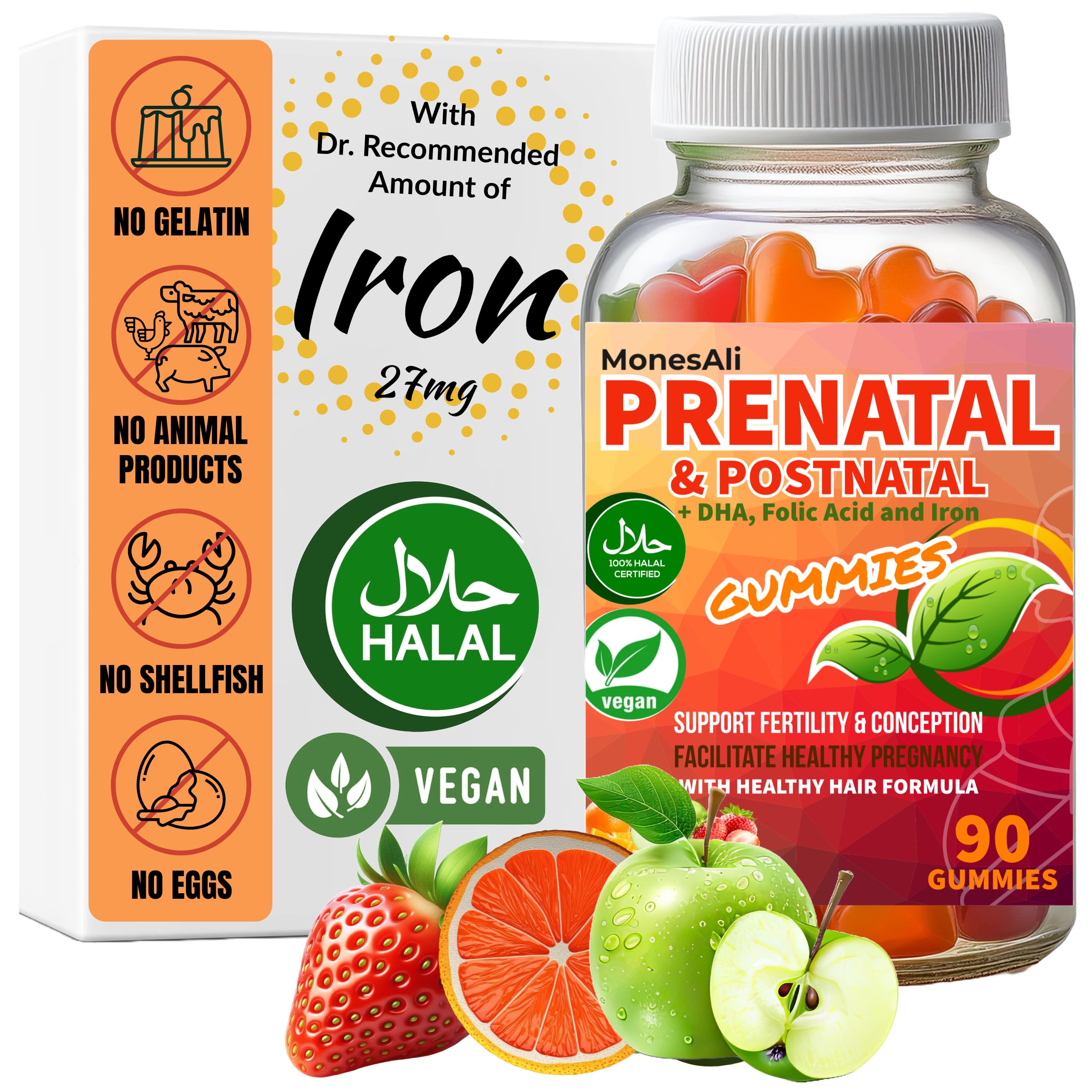 MonesAli Prenatal Gummies