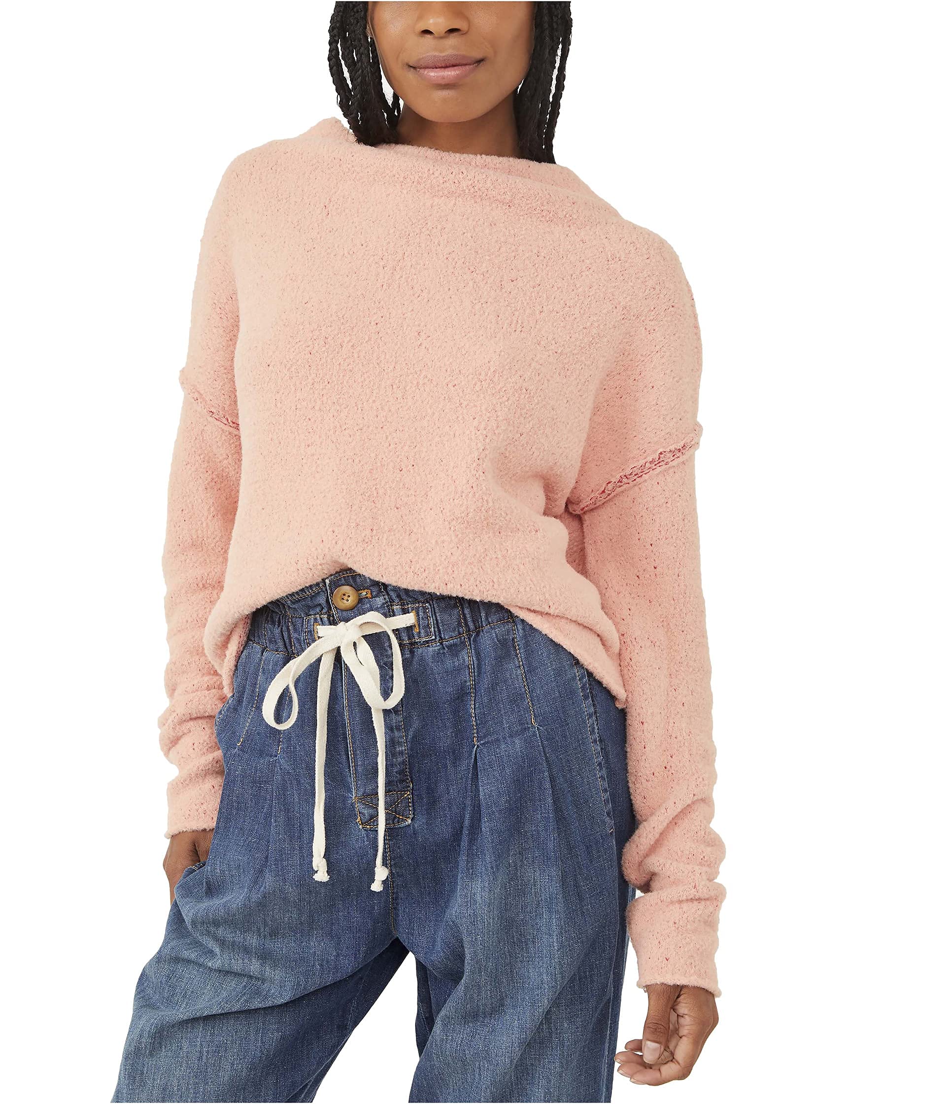 Free PeopleSan Vicente Pullover Cherry Peach Combo XS (Women's 0-2)