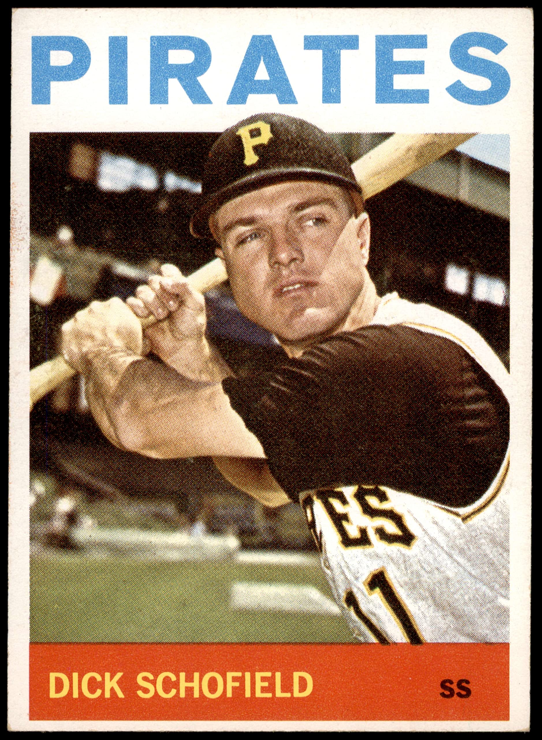 Amazon.com: 1964 Topps # 284 Dick Schofield Pittsburgh Pirates (Baseball Card) VG/EX Pirates : Collectibles & Fine Art