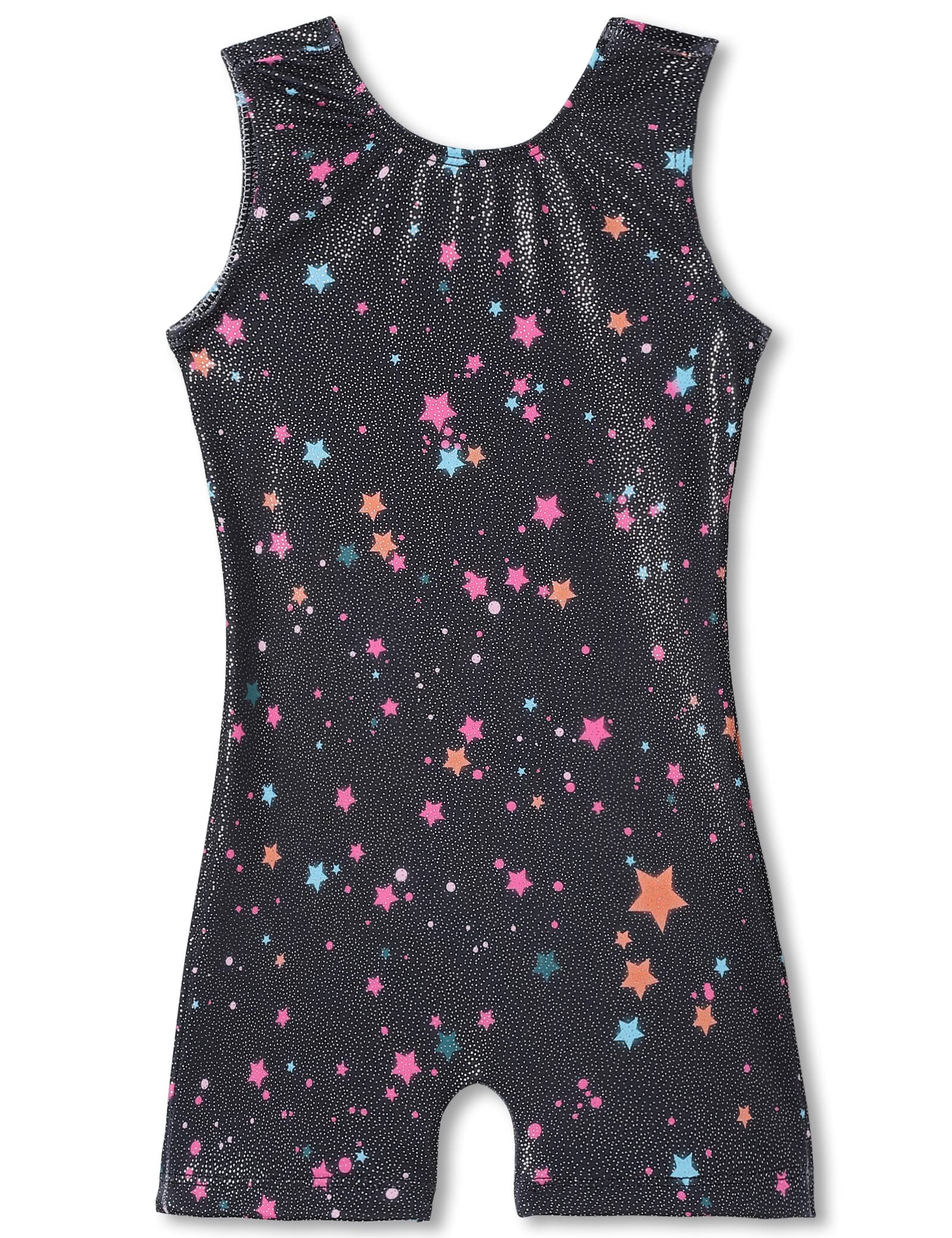 TENVDA Leotards for Girls Gymnastics One Piece Biketard（Multiple Colors）