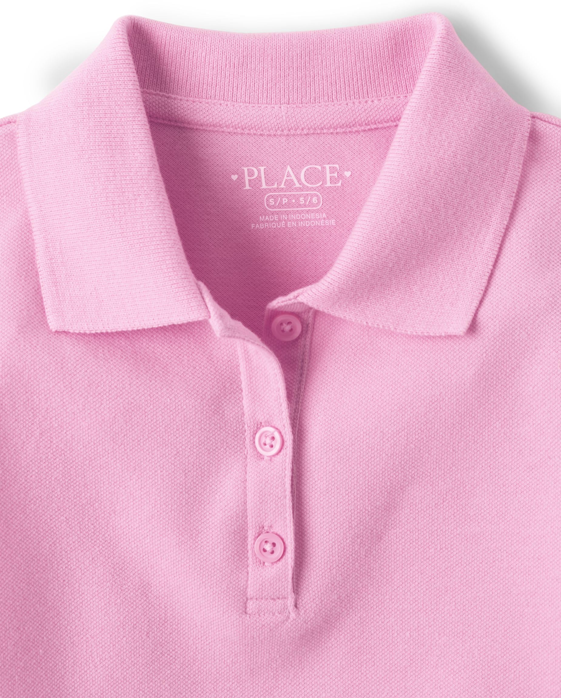The Children's Place Mädchen Kurzärmeliges Piqué-Poloshirt, 3er-Pack Multipack Kurzarm-Piqué-Polos (3er Pack)