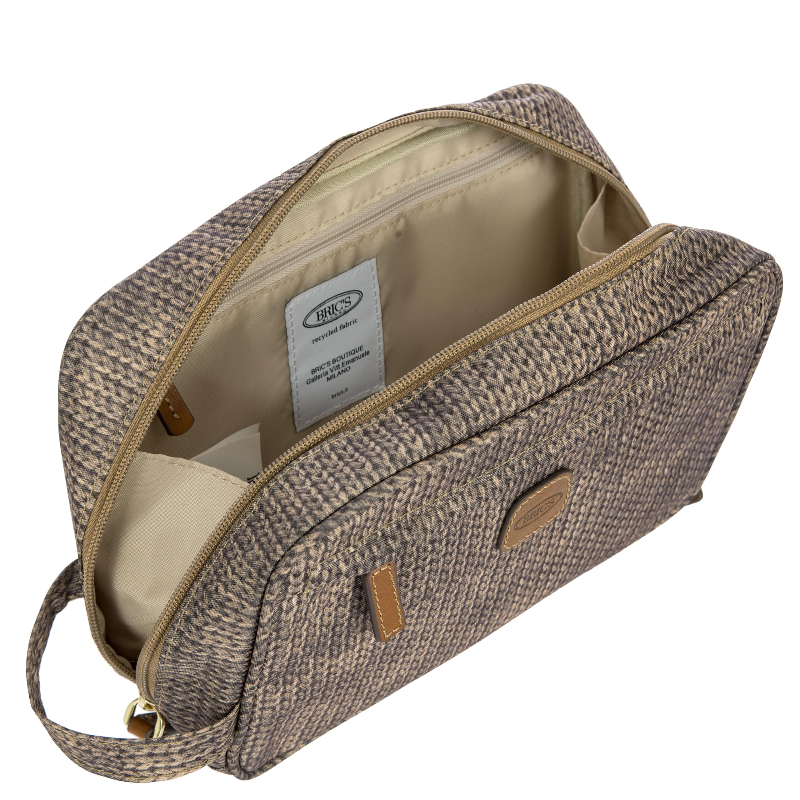 BRIC'S borsa da toilette Urban Travel Kit Wool Nut marrone