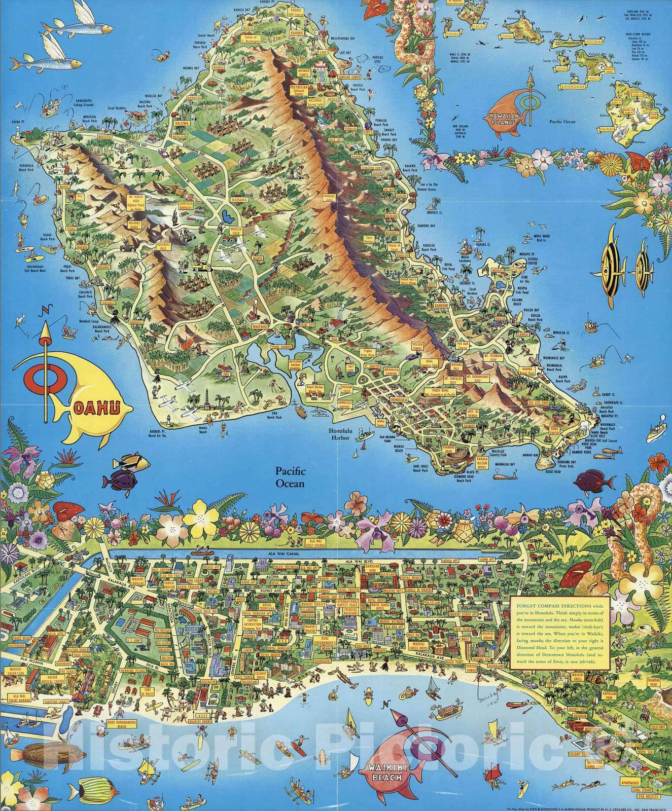 Amazon.com: Historic Pictoric Honolulu, Waikiki, and Oahu