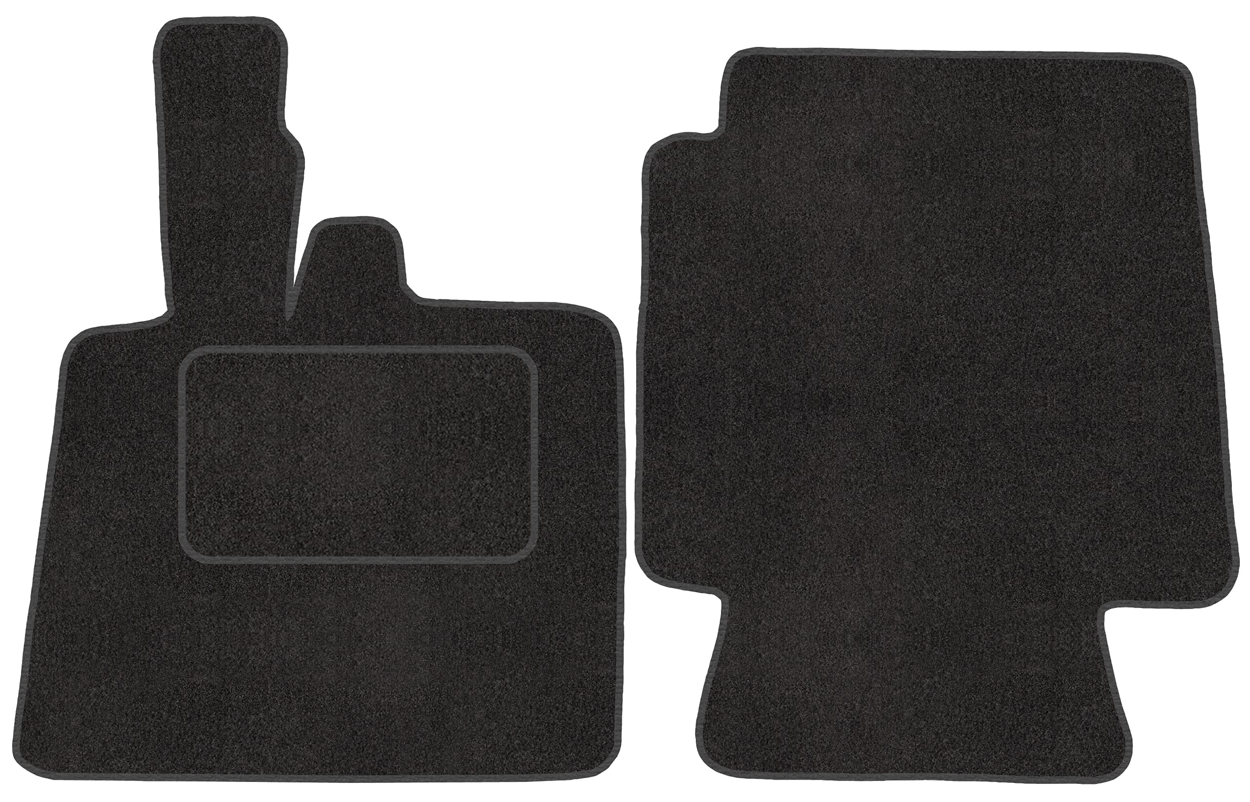 Tappetini Auto Smart Forfour 2004 2005 2006 Anteriori Velours Nero