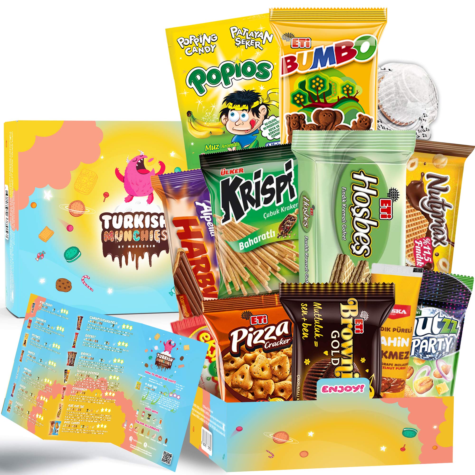Midi Premium International Snacks Box Premium and Exotic American