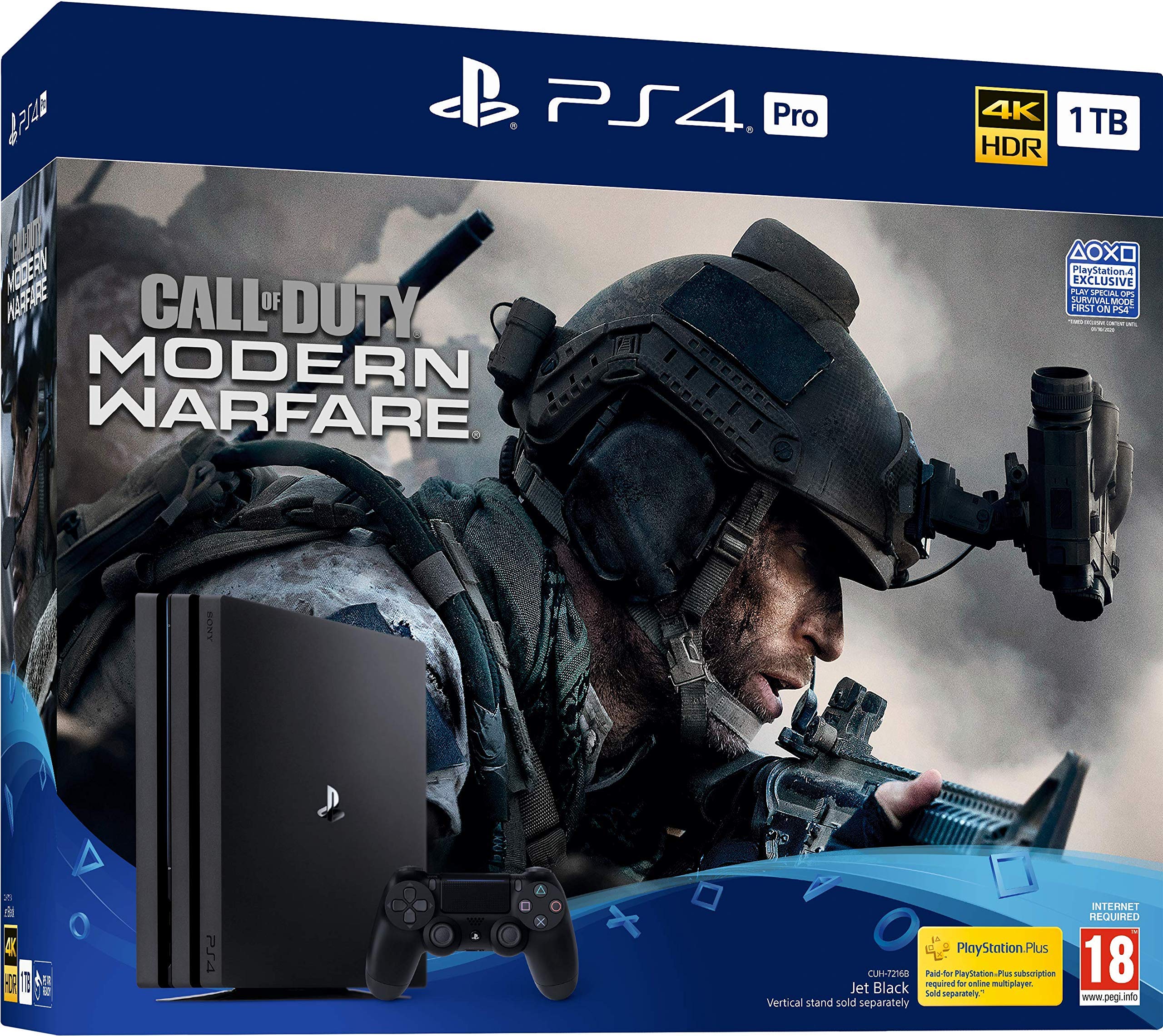 プレステ4本体 ヘッドホン コールオブデューティ4 Amazon.com: Call Of Duty: Modern Warfare PS4 Pro Bundle (PS4