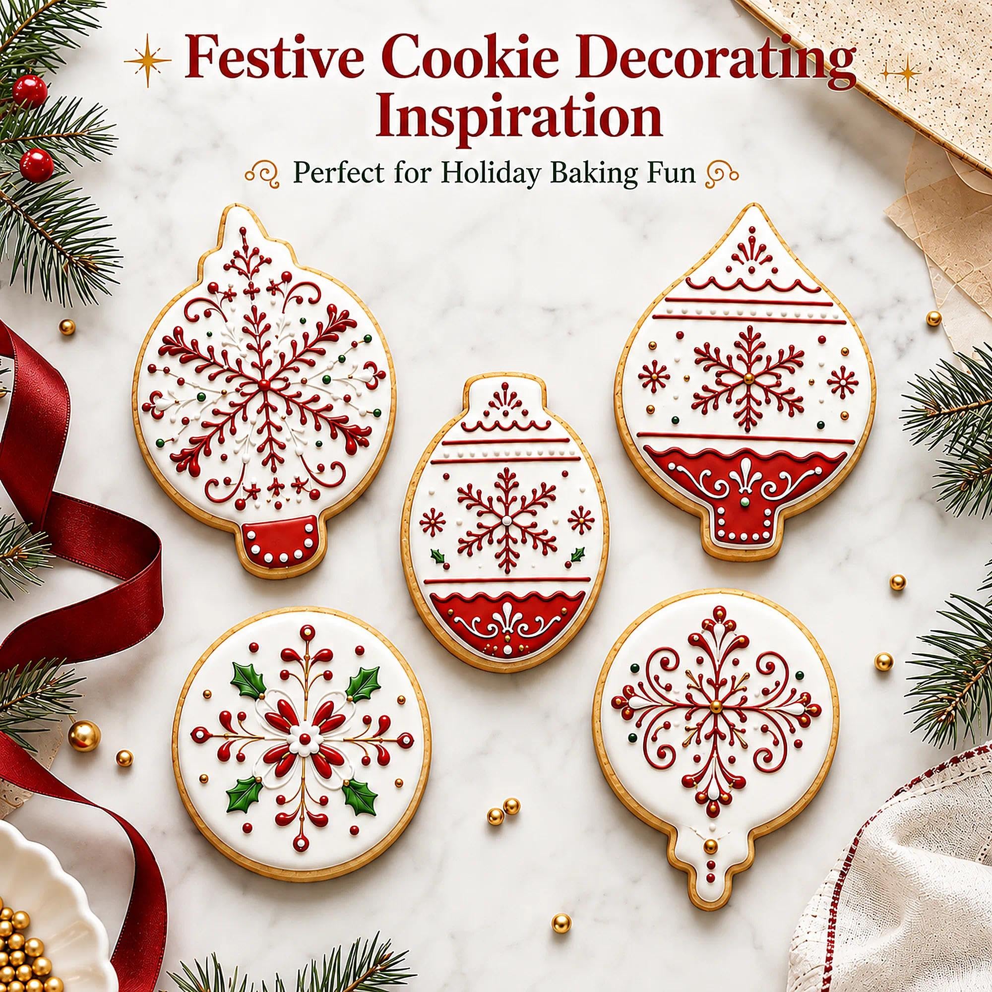 Cortadores de galletas de Navidad, 5 piezas, adorno de Navidad, bombilla, cortadores redondos de galletas