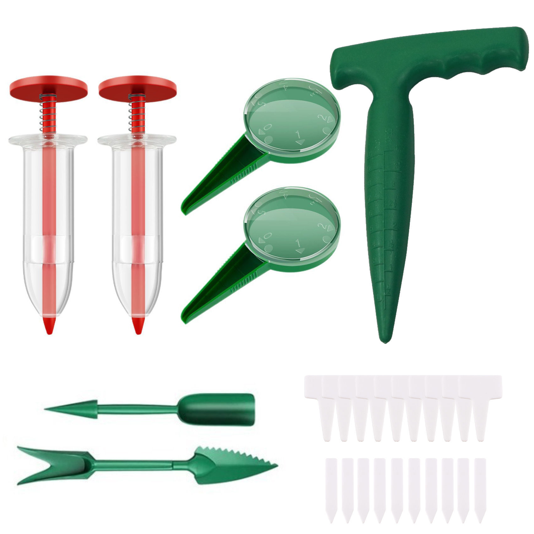 Set de 9 herramientas para sembrar semillas miniatura 7