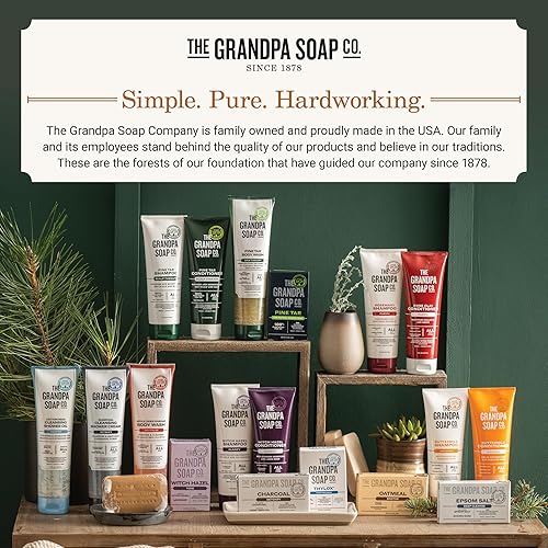 Miniatura 7 de The Grandpa Soap Company Gel de baño con vinagre de sidra de manzana, 9.5 onzas líquidas