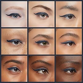 PRIME PROMETICS PrimeEyes Glide Eyeliner for Mature Women - Water-Resistant, Long-Stay and Mess-Proof - Gel Cream Texture, Discreet Sharpener and Effective Smudger (Sapphire (blue))