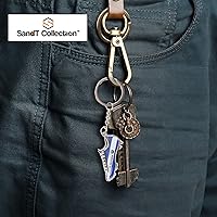 Vista 2 de SandT Collection Llavero con la bandera de El Salvador - Juego de 3