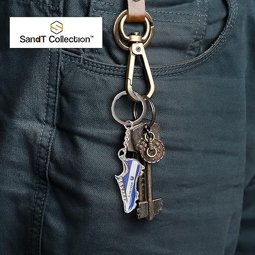 Miniatura 2 de SandT Collection Llavero con la bandera de El Salvador - Juego de 3