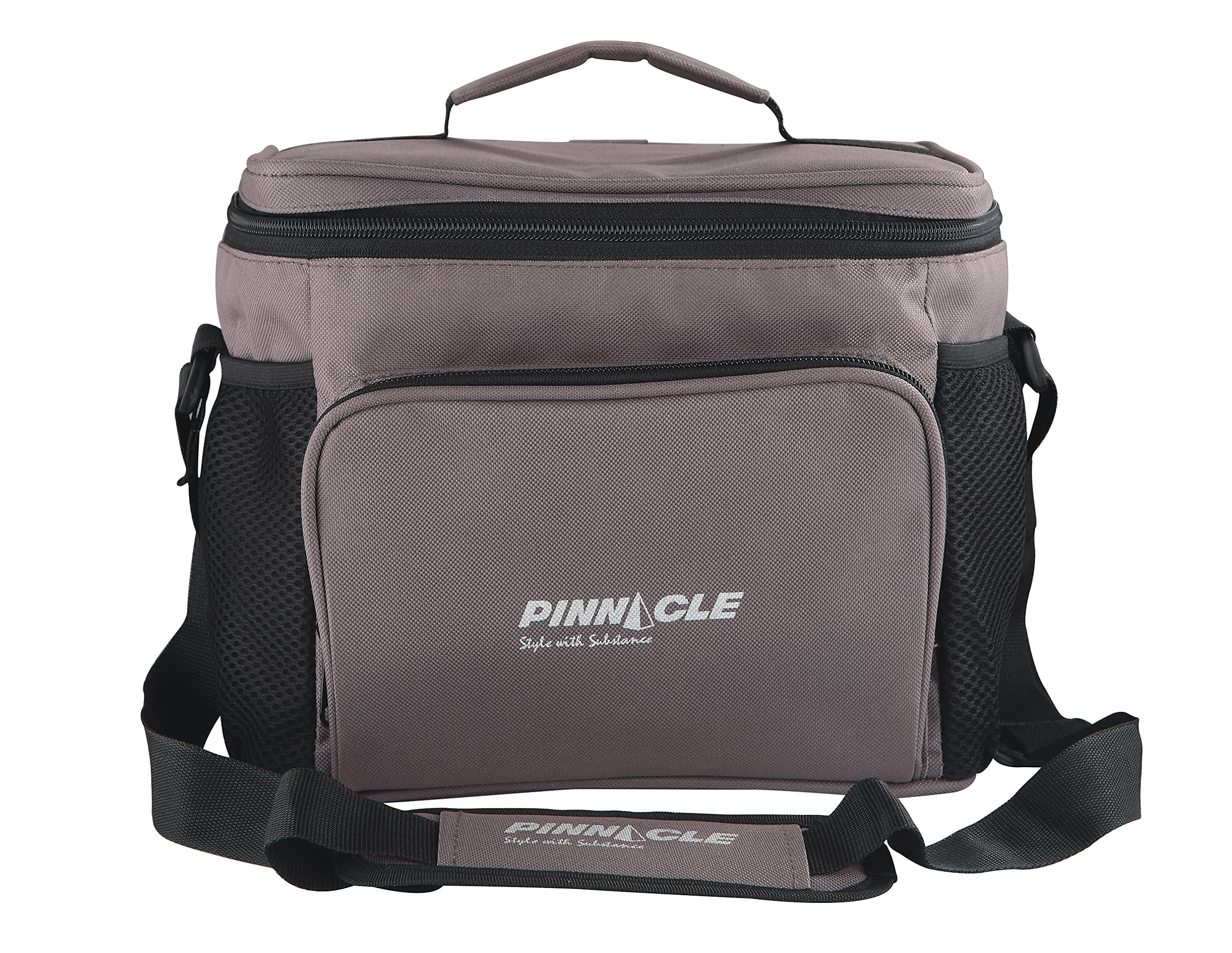 Pinnacle Insulated Soft Lunch Bag to Keep Food Warm or Cold, Easy to Carry with Zip Locking Mechanism