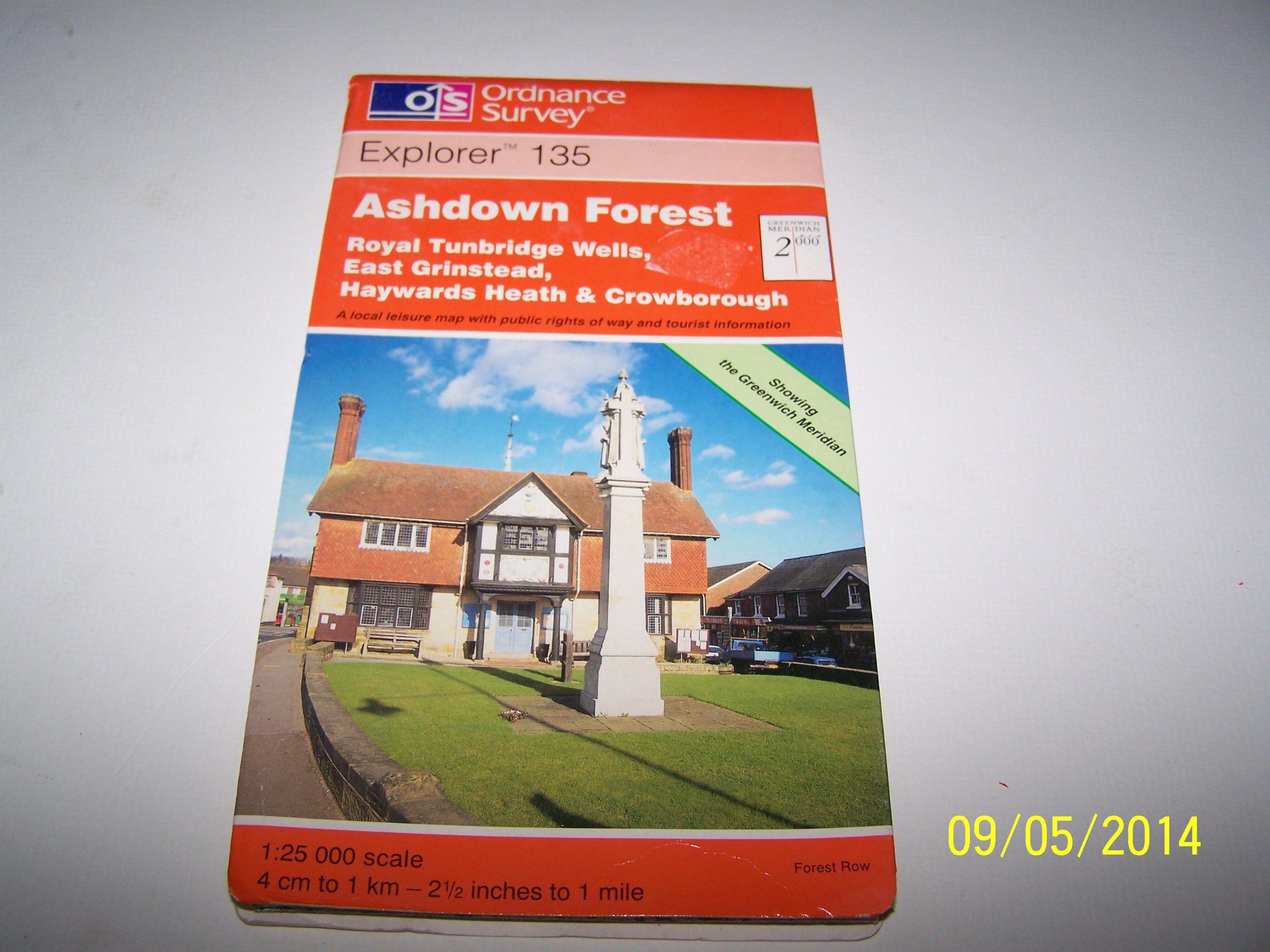 Ashdown Forest: Sheet 135 (Explorer Maps)