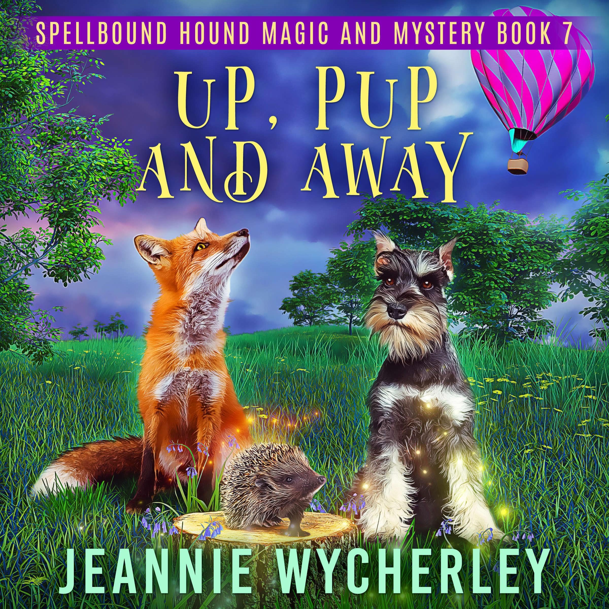 Cover art for Up, Pup and Away