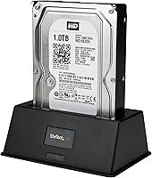 Vista 3 de StarTech.com Single Bay USB 3.0 to SATA Hard Drive Docking Station, USB 3.0 (5 Gbps) Hard Drive Dock, External 2.5/3.5" SATA I/II/III HDD/SSD