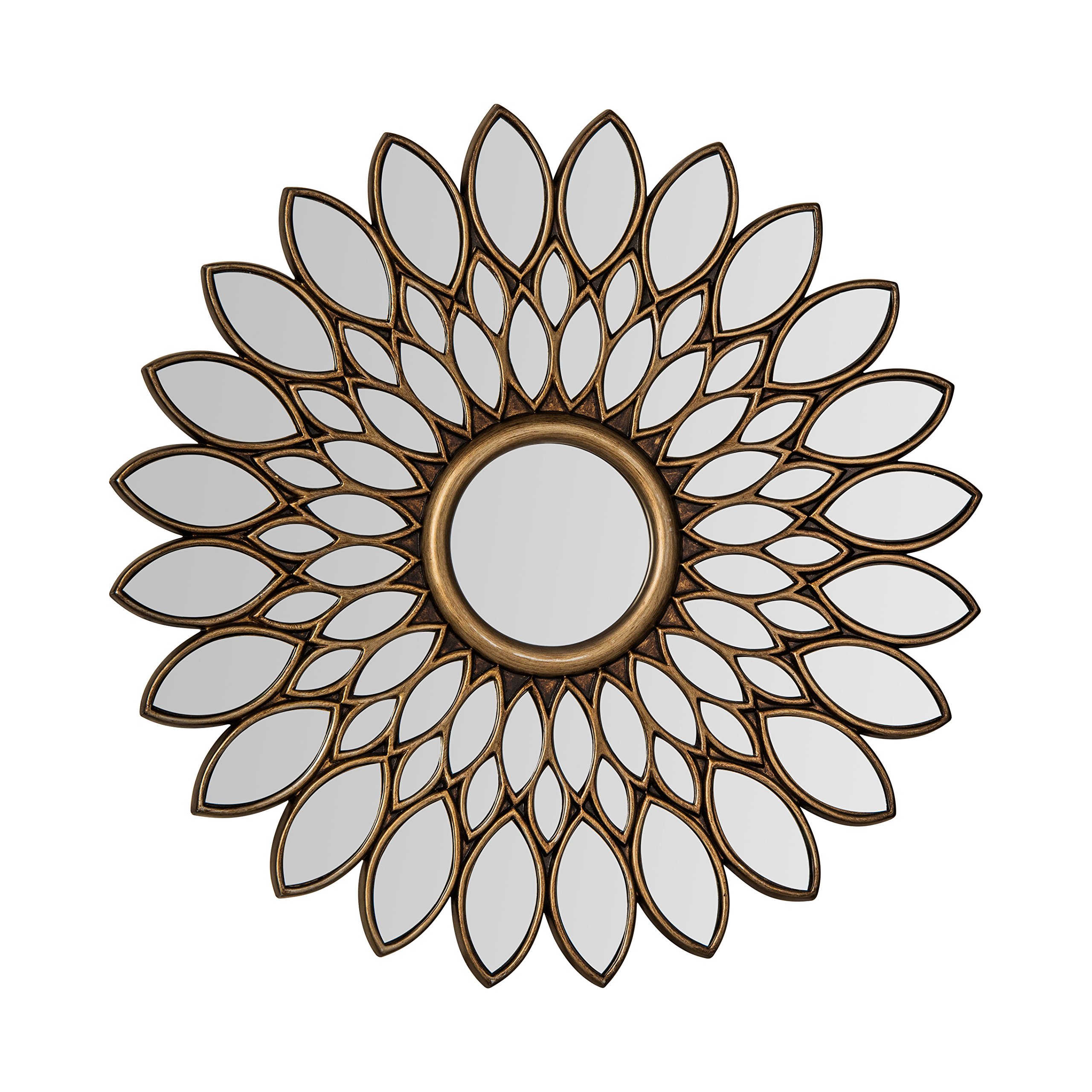 Premier Housewares Lyra Wall Mirror Bronze