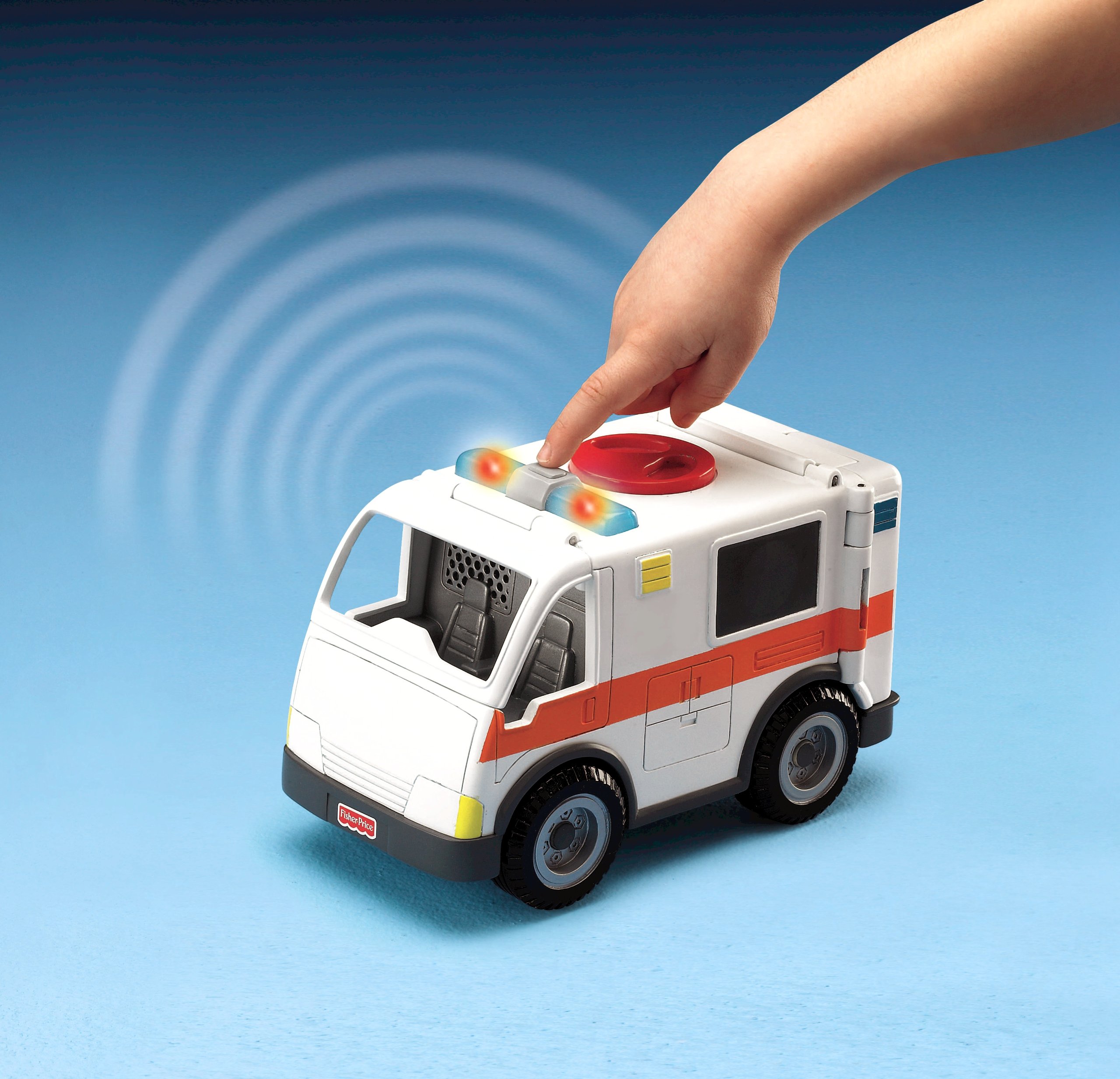 Fisher-Price Imaginext - Ambulancia de Rescate (Mattel W8524)