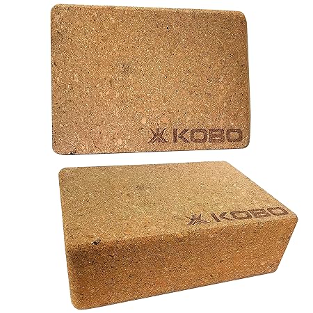 Kobo Yoga Block Cork Wood (Set of 2) 9