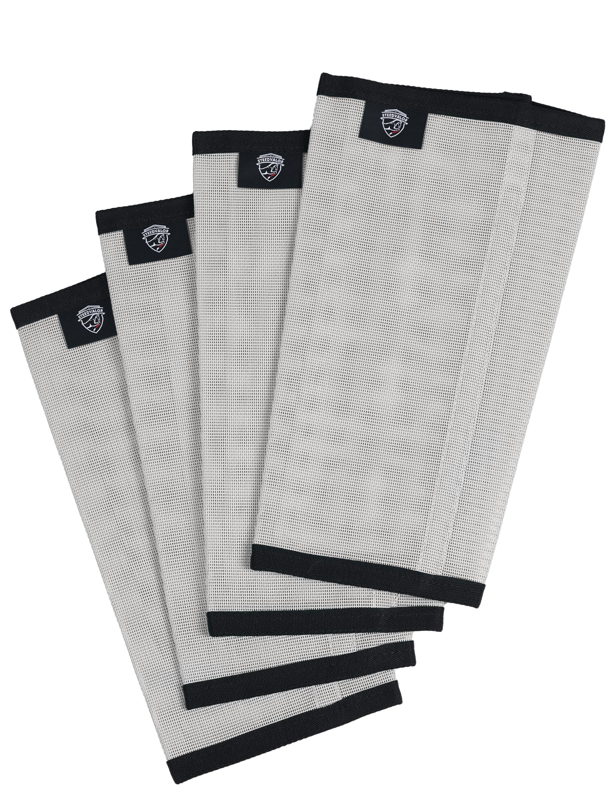 Steedvalor Horse Fly Boots Breathable Comfortable Loose-Fitting Reduce Stomping, Non-Slip Set of 4