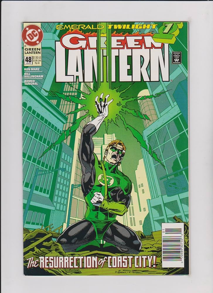Emerald Green 　 Lantern Tall Globe 0054: Green Lantern – Emerald Shield | The Figure In Question