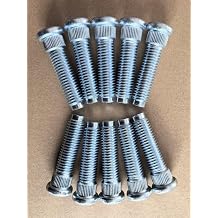 10PCS M14*2.0 Serrated Wheel Studs 610-442 15.8mm Knurl 57mm Length Replacement for 2000-2014 Ford F-150 Expedition Lincoln Navigator Mark LT Rear