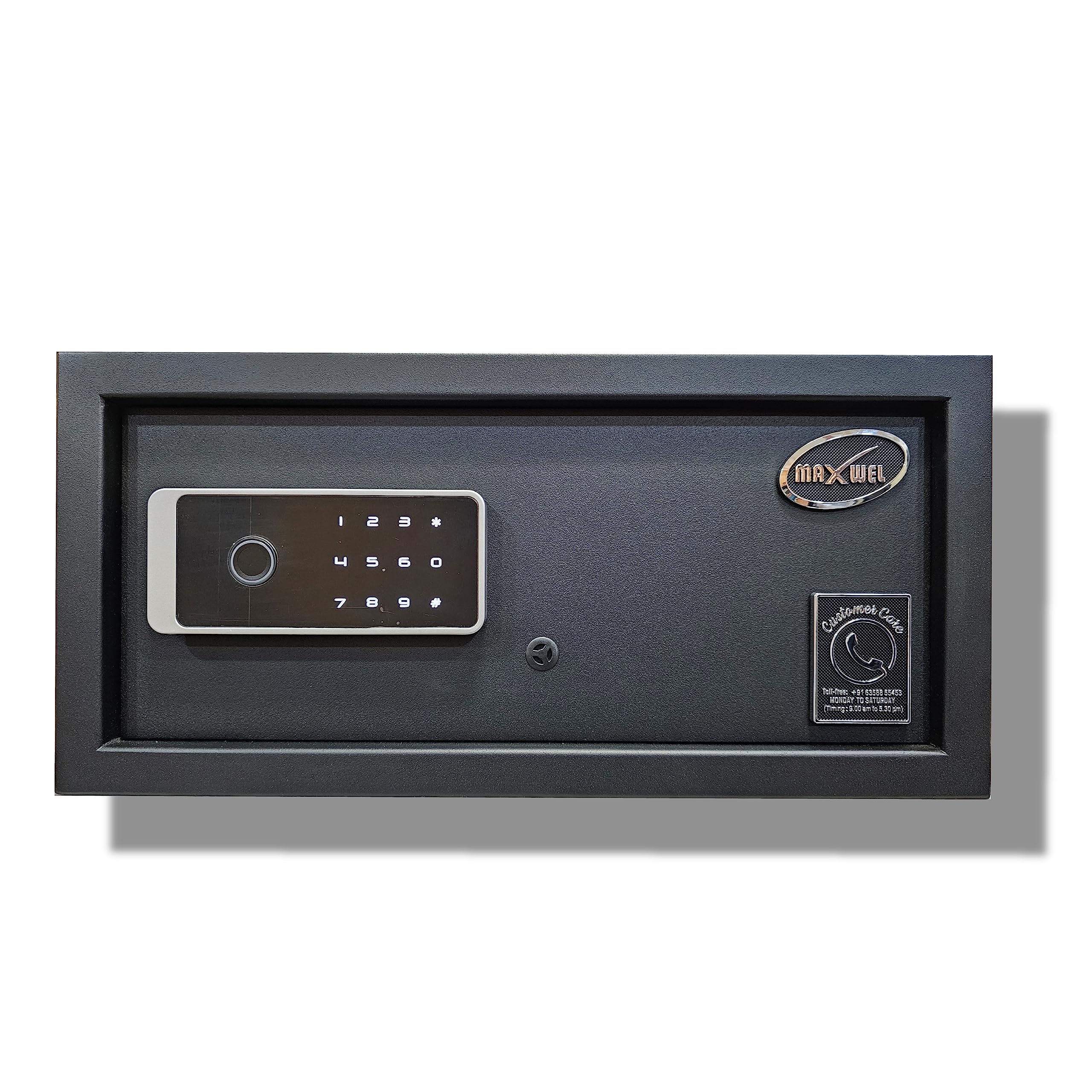 Biometric Safe Locker (20 Litres H) | Home, Hotel and Office Safe with Fingerprint Access, Passcode and Manual Keys-image-28