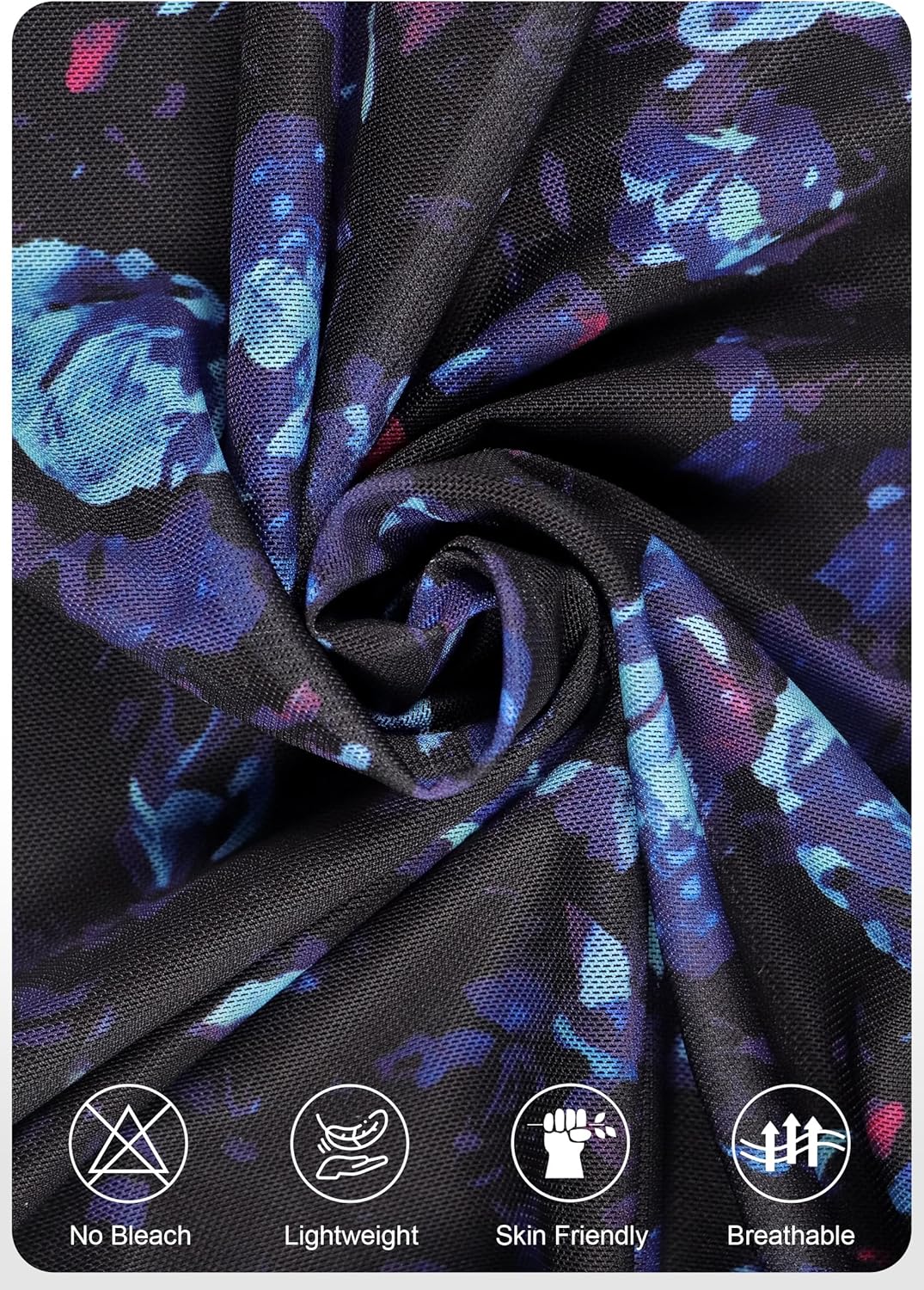 ECOWISH Women's Spring Wedding Guest Dress 2026 Long Sleeve Ruched Bodycon Floral Ruffle Cocktail Party Maxi Dresses - Image 5