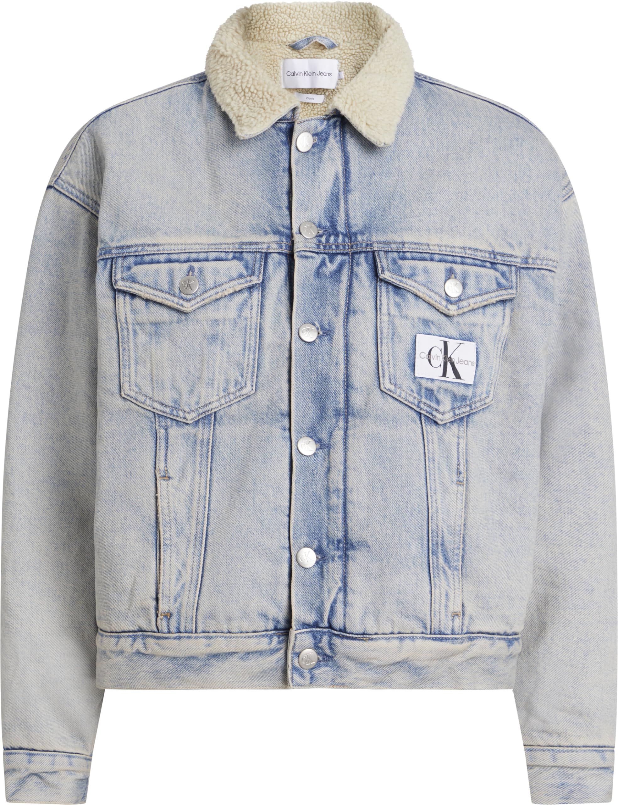 Sherpa Denim Jacket Ceket Kadın