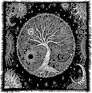 Indian Consigners Tree of Life Altar Cloth Tapestry Tablecloth Celtic Tr...