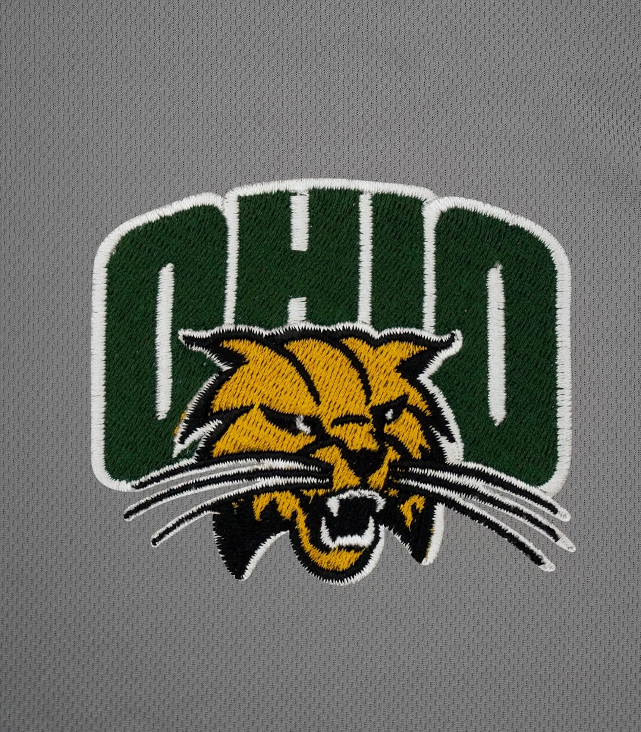Vantage Apparel Men's Collegiate Polyester Mesh Team Icon Polo, Ohio Bobcats, X-Large
