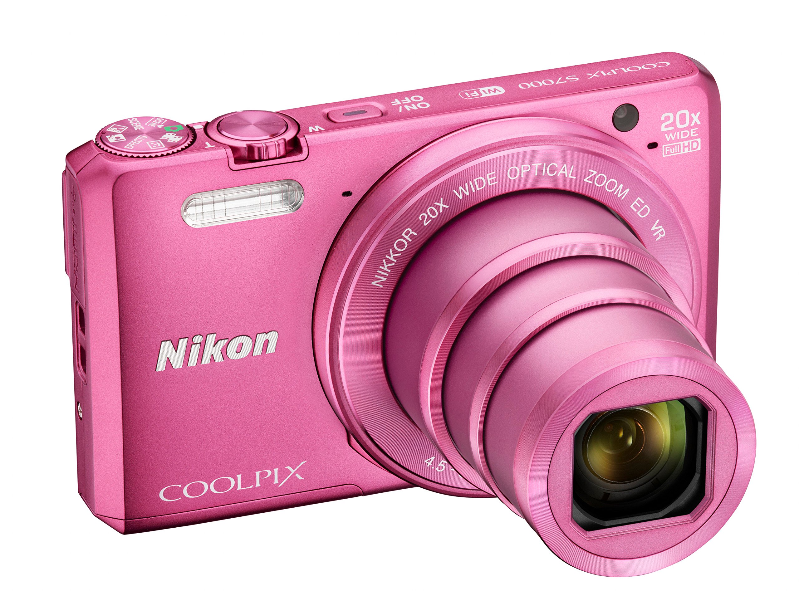 Nikon Coolpix S7000 ピンク Nikon COOLPIX S7000 Compact Digital Camera - Pink (16.0 MP, CMOS
