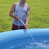 Vista 4 de JLeisure Avenli 12014 - Juego inflable de 5.5 pies x 20 pulgadas, capacidad para 1 a 2 personas, para niños sobre el suelo, piscina infantil