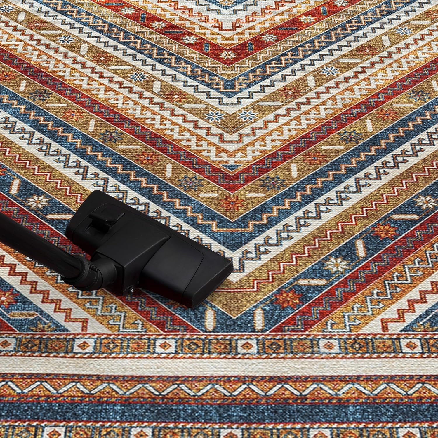 Keen Home Design 3x5 Rug - Machine Washable Entry Rug with Non-Slip Backing, Ideal for Enteryway, Kitchen, Bathroom, Laundry Room - Vintage, Easy Clean, Durable, Low Pile Rug - (3' x 5') - Image 9