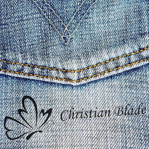 Miniatura 3 de Sello de nombre impermeable para niños, diseño de mariposa, sello de tinta indeleble, tamaño 916 x 1-12 pulgadas, tinta negra