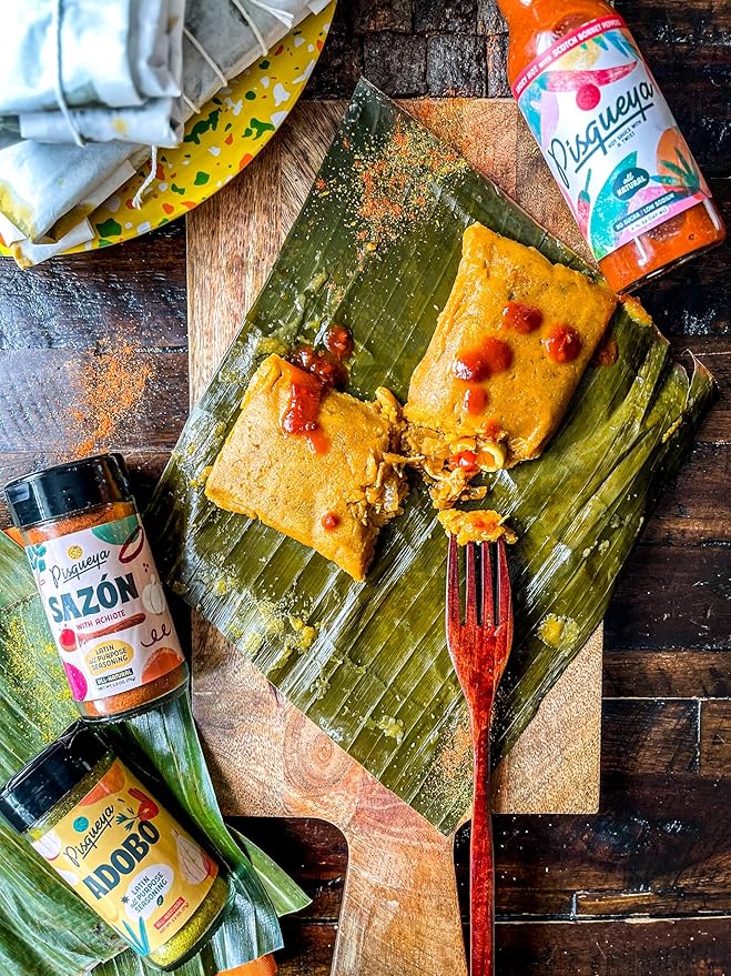 Sazonador Orgánico Pisqueya con Achiote - Natural, Vegano, Sin Gluten, 2.5 oz miniatura 5