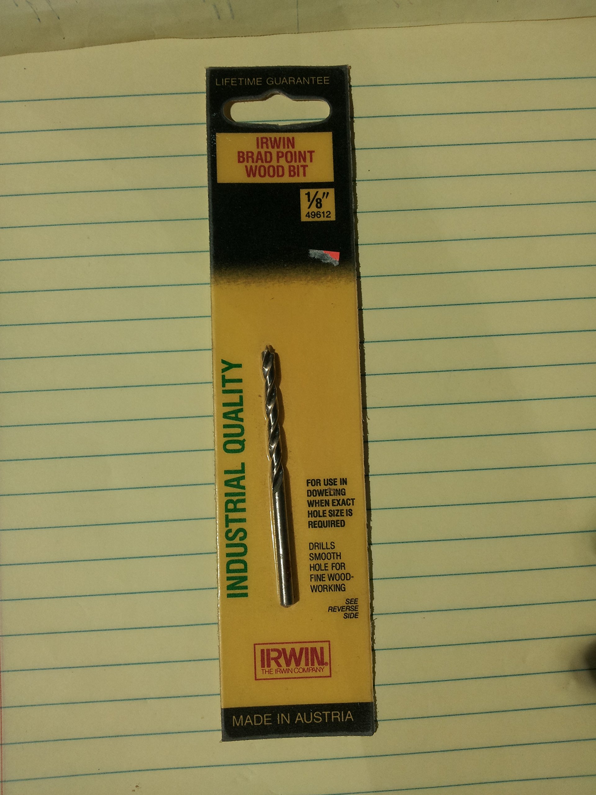 BRADPOINT DRILL BIT 1/8