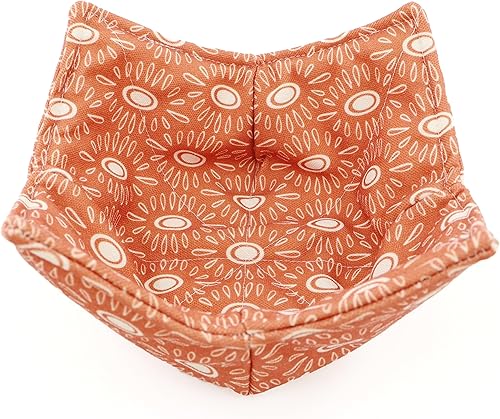 Miniatura 10 de Tazón de algodón para microondas, soporte para tazones para microondas, soportes para tazones calientes, aptos para microondas, cuenco de sopa,