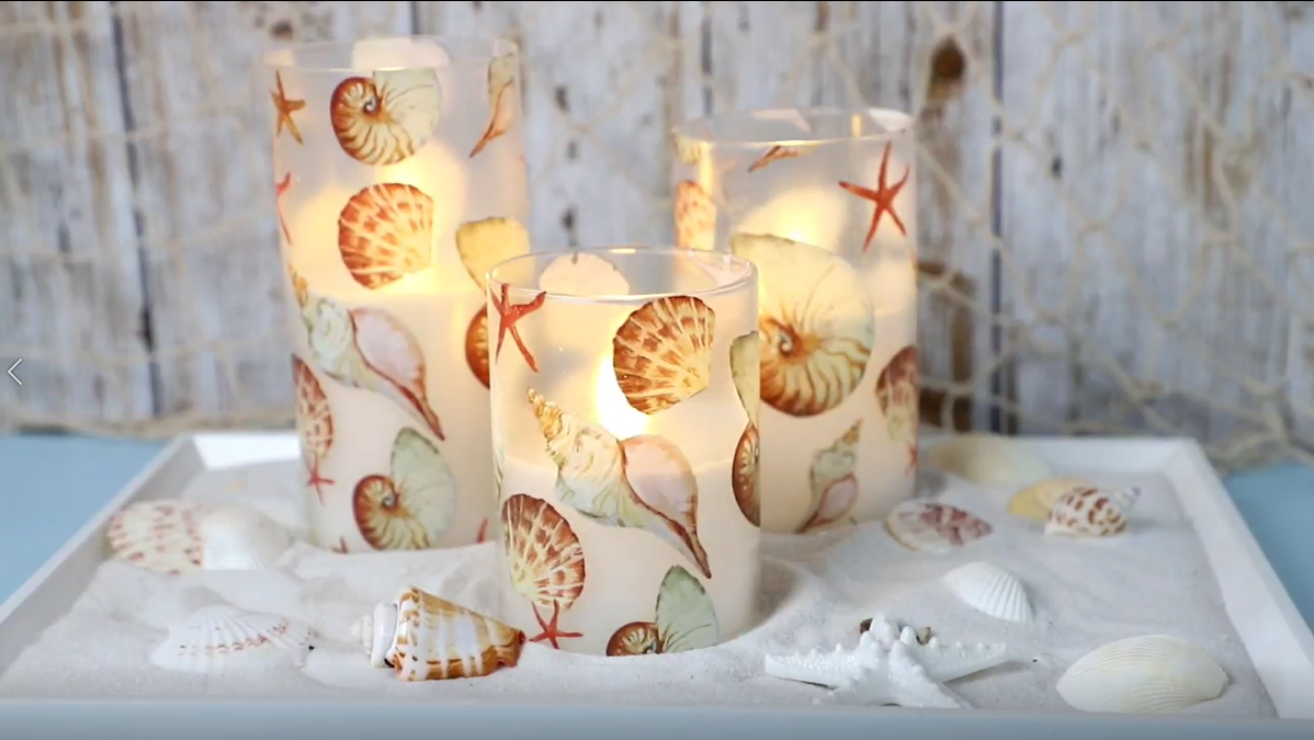 Amazon.com: Silverstro Shell Flameless Candles Remote: Blinks Real