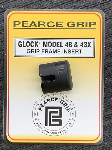 Miniatura 2 de Pearce Grips Insertoenchufe de marco para modelos Glock 43X y 48