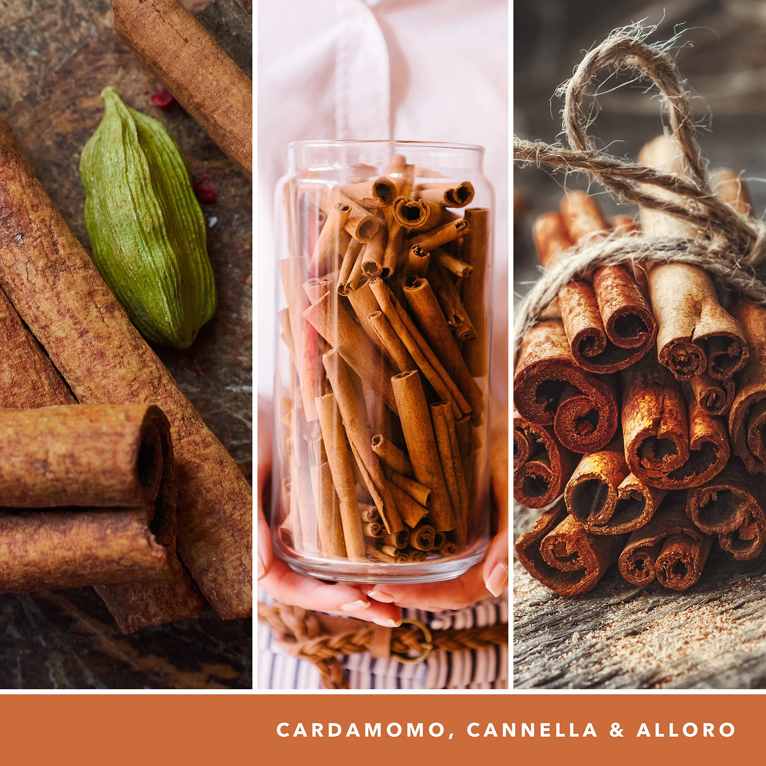 Yankee Candle Signature candela profumata | Bastoncino di Cannella in giara grande | Candele di miscela di cera di soia lunga durata | regalo perfetto per le donne