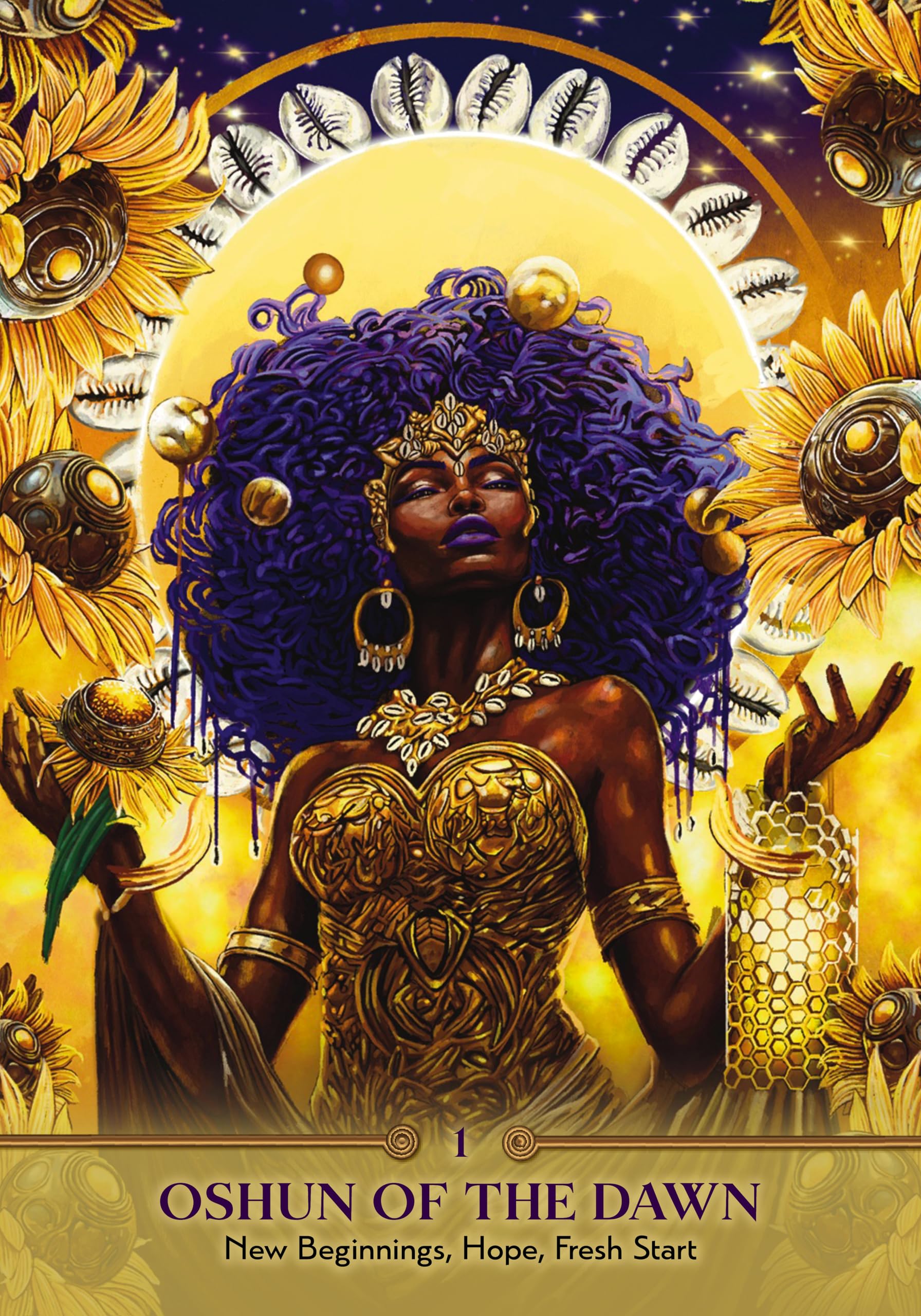 Faces of Oshun Oracle: A 44-Card Deck and Guidebook