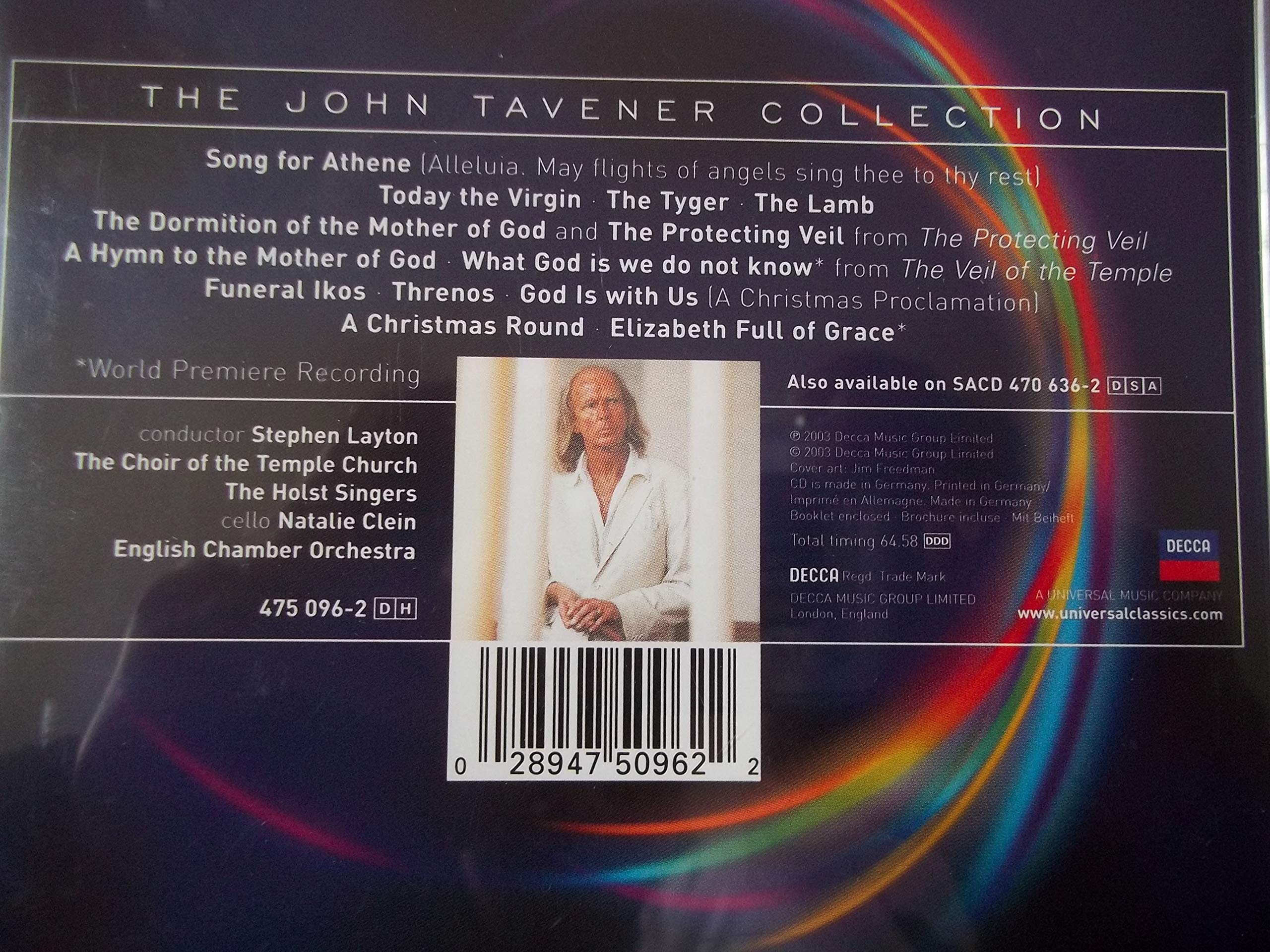 God Is With Us/Song For Athene/Funeral Ikos/&