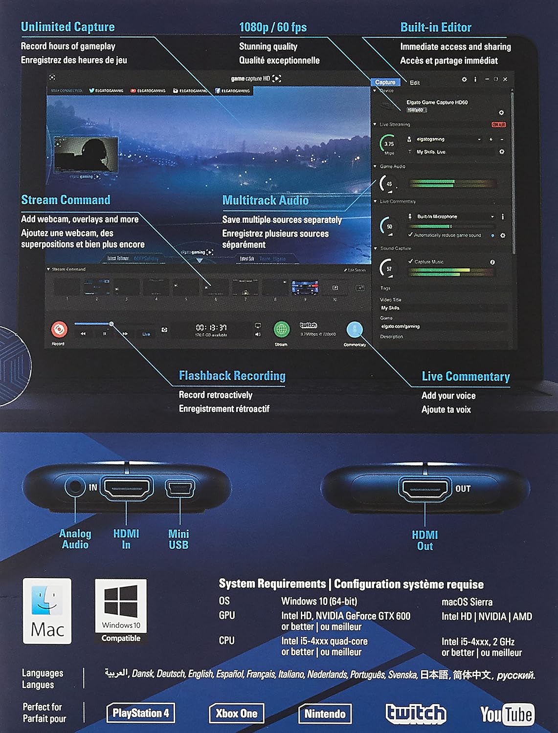 Uр Tо 40% оƒƒ Elgato Game Capture HD60 - Next Generation Gameplay Sharing for Playstation 4, Xbox One & Xbox 360, 1080p Quality with 60 fps Flаѕh Dеаlѕ - 80% оƒƒ Elgato Game Capture HD60 - Next Generation Gameplay Sharing for Playstation 4, Xbox One & Xbox 360, 1080p Quality with 60 fps