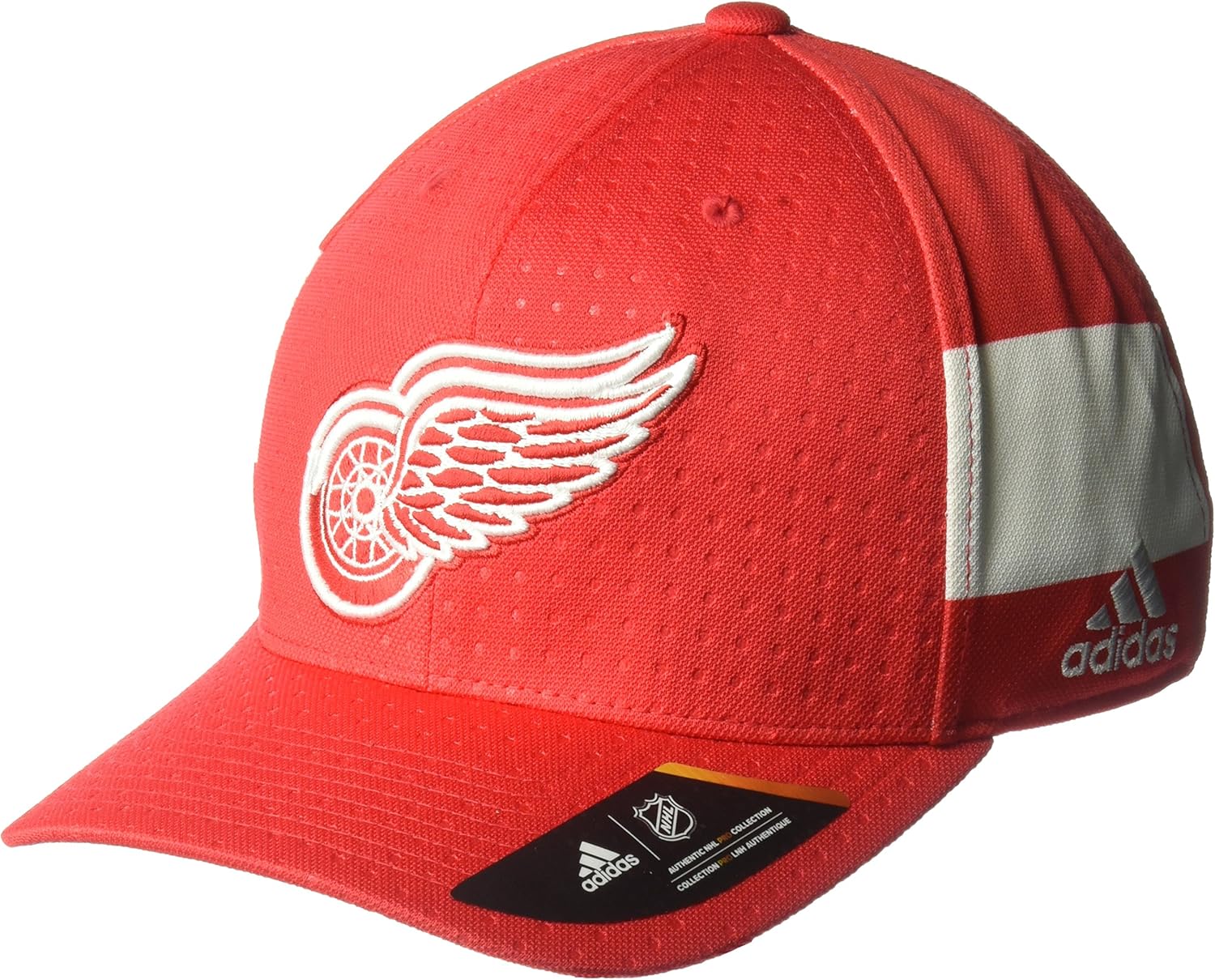 Amazon NHL PROコレクションDraftキャップ XL レッド adidas(アディダス) アイスホッケー