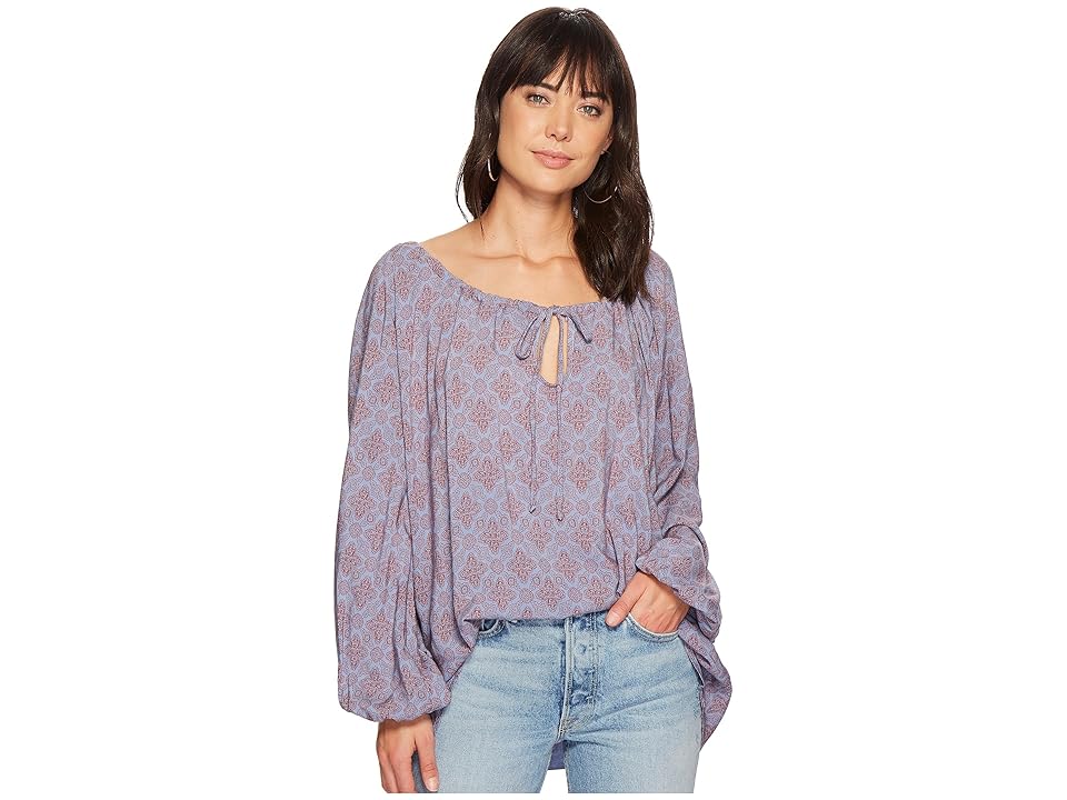 

Jen's Pirate Booty Medallion Mina Tunic Top (Medallion Denim) Women's Clothing