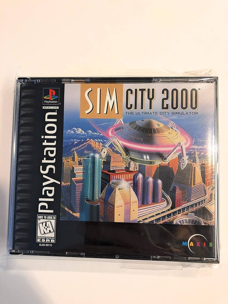 PlayStation本体・SIMCITY2000・SMASH COURTセット PlayStation本体・SIMCITY2000・SMASH COURTセット Amazon.com